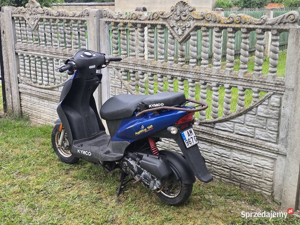 Kymco Agility Premium 50 4t skuter dwuosobowy z Ostrów Wielkopolski