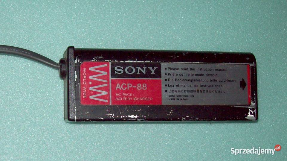 Zasilacz Sony ACP88 z ładowarką BCA70