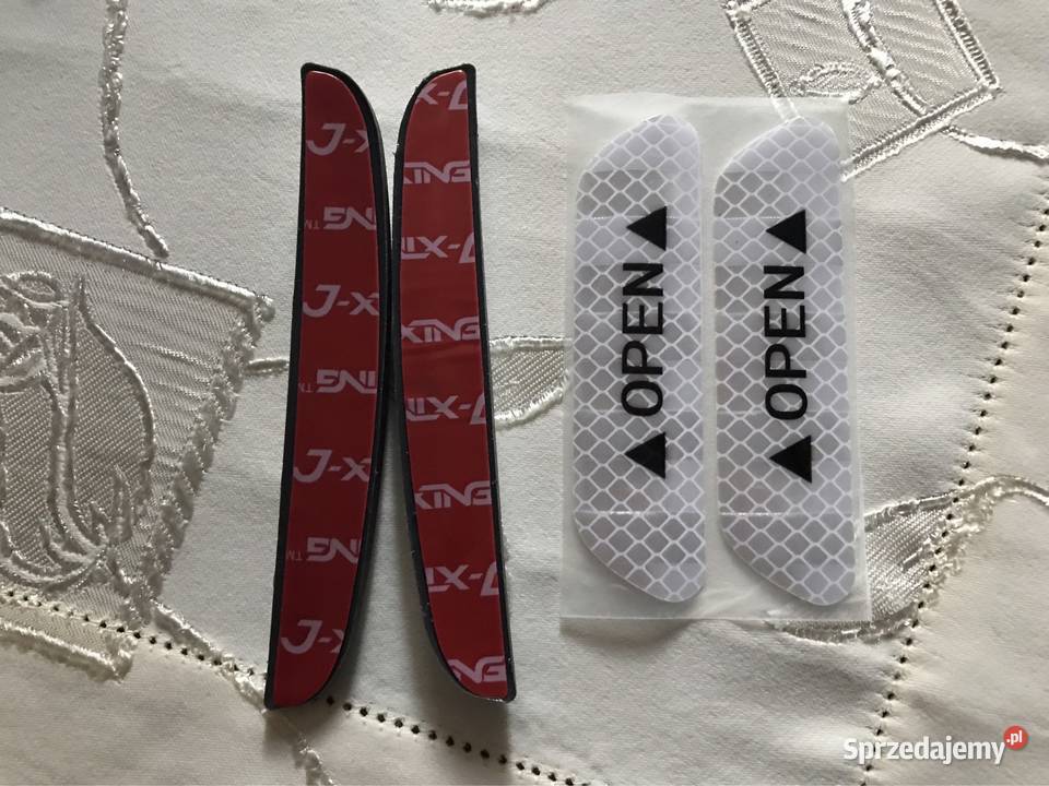 Odboje do drzwi samochodu naklejki odblaskowe Lucynów