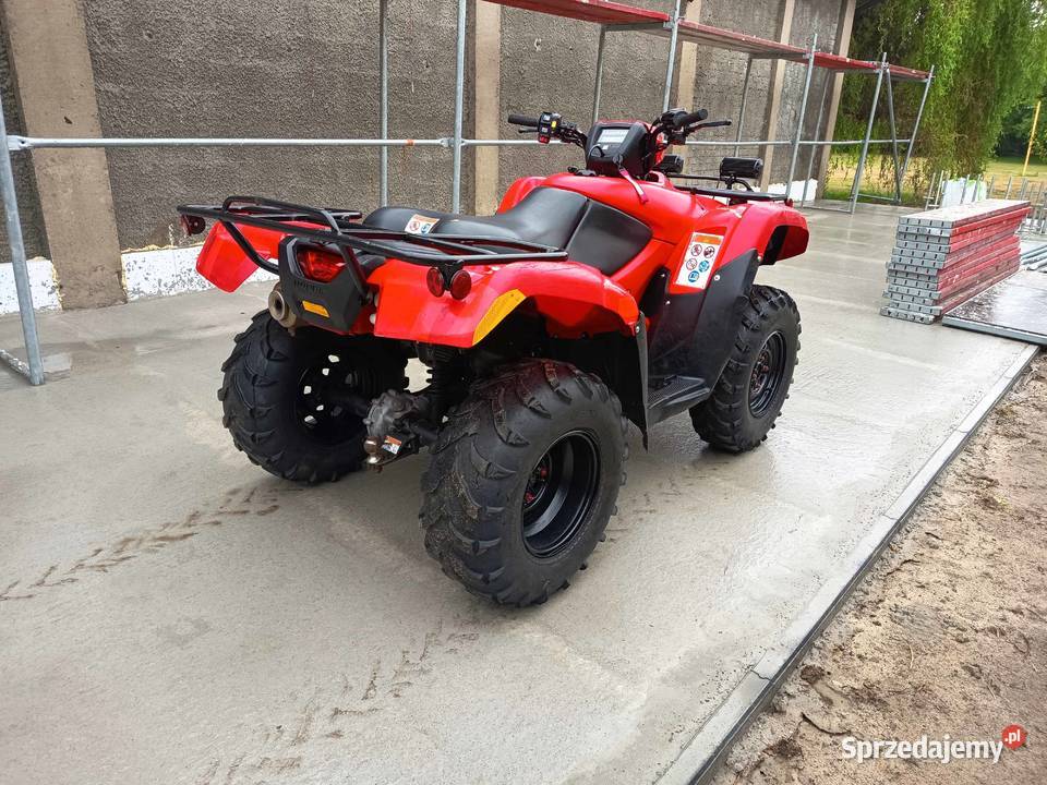 Quad Honda TRX 500 Foreman 4x4 Wspomaganie hak 3800km