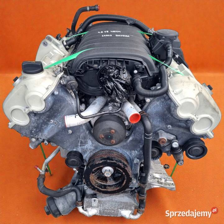 SILNIK KOMPLET Porsche Cayenne S 48 V8 400 Rudka