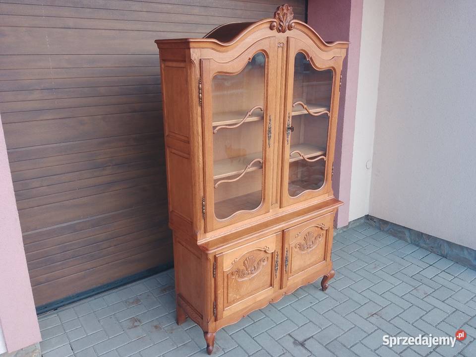 Witryna Ludwikowska Stylowa Komoda Biblioteczka