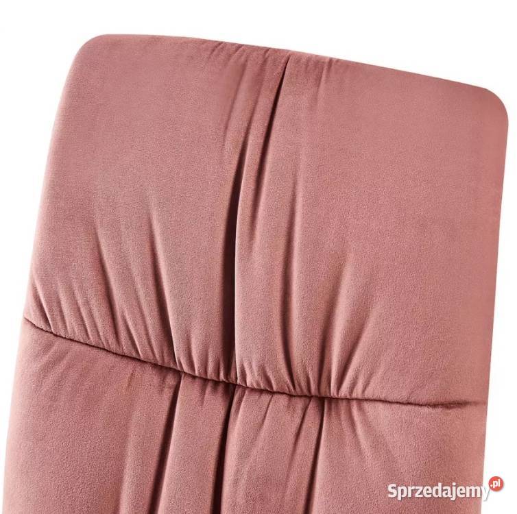 Nowe krzesła Olaf czarno różowe Kraków