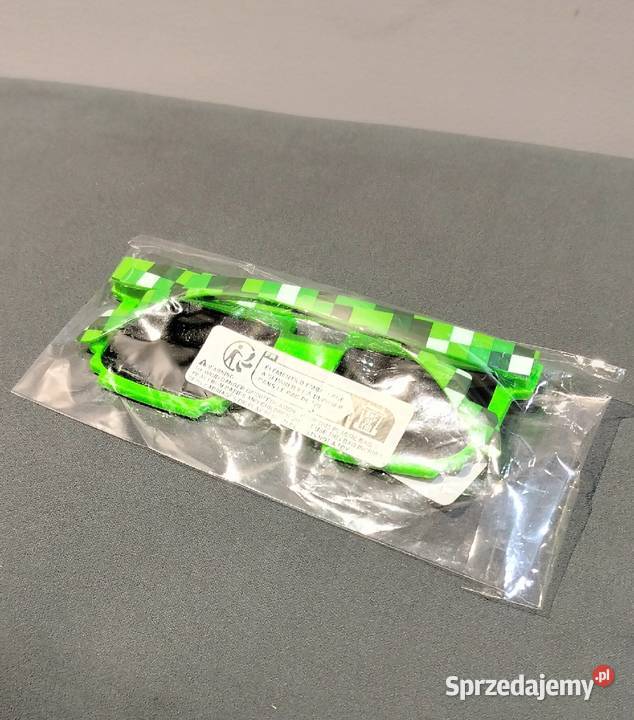 Okulary Piksel Minecraft Rybnik