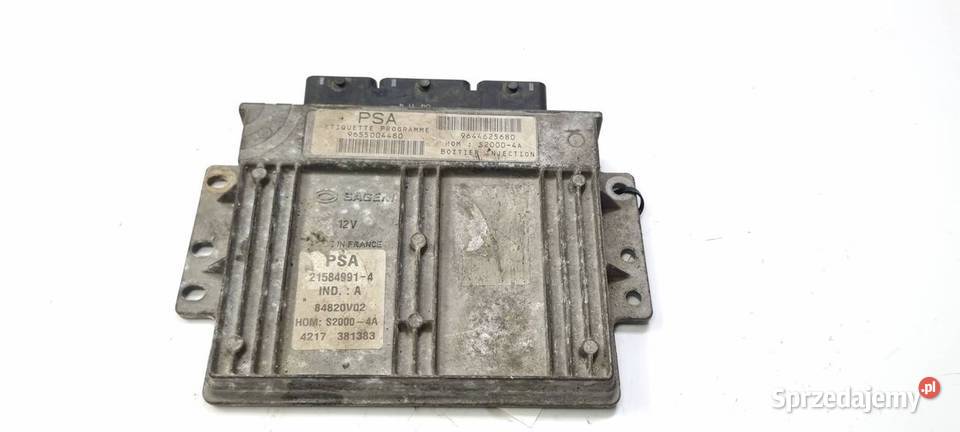KOMPUTER SILNIKA ECU PEUGEOT 206 9655004480 kujawsko-pomorskie Lipno