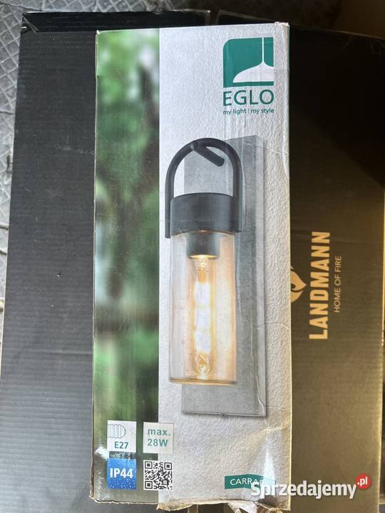 Lampa Eglo taras ogród Pieszyce