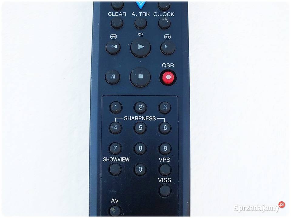 Pilot GOLDSTAR do magnetowidu VHS video z lat Żary