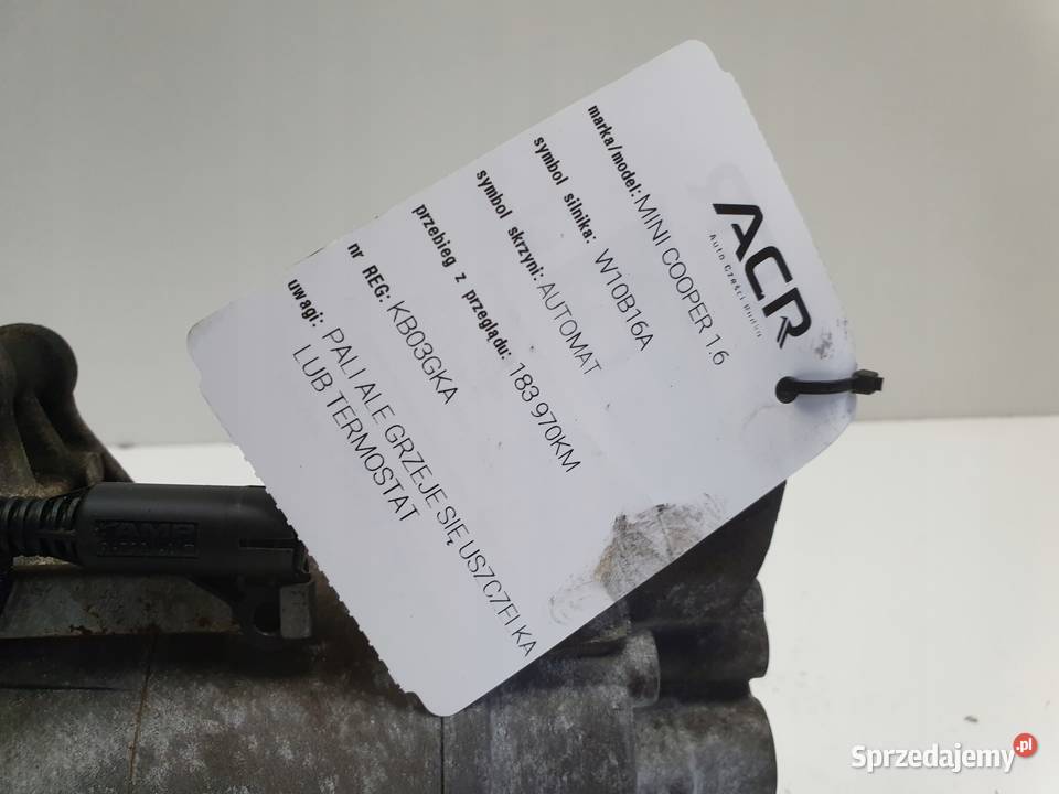 SPRĘŻARKA KLIMATYZACJI Mini Cooper R50 R53 16 Rudka sprzedam