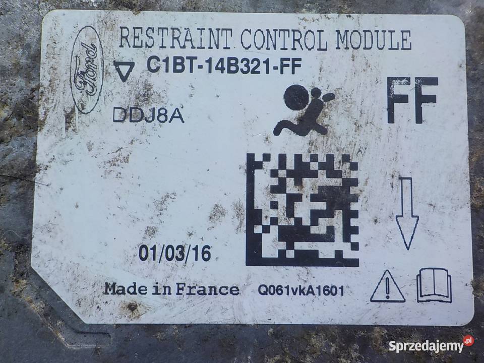 FORD FIESTA MK7 125B 14r sterownik komputer