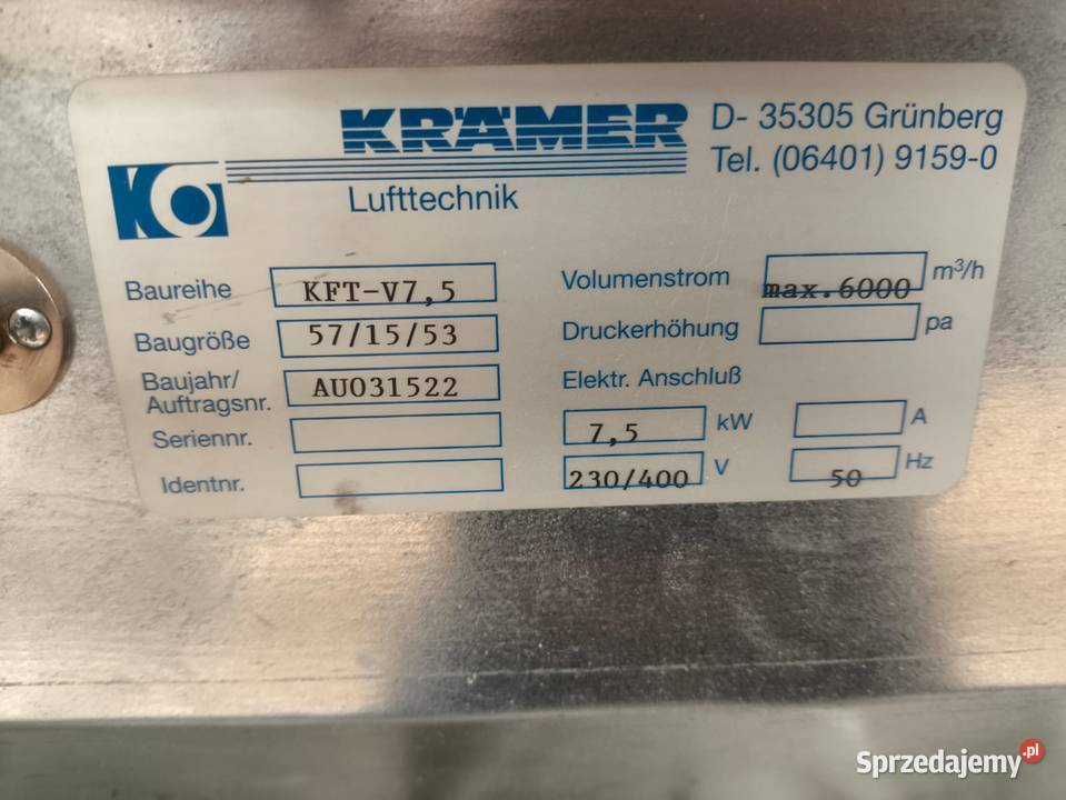 Wentylacja KRAMER Wejherowo