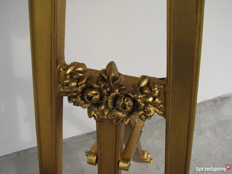 Złota sztaluga bogato zdobiona obraz Antyki, Sztuka, Kolekcje Kraków