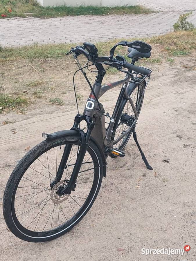 Rower meski elektryczny Yamaha pasek niski warmińsko-mazurskie Iława