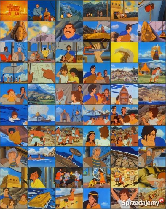 Tajemnicze Złote Miasta 1982 kultowe anime Dęblin