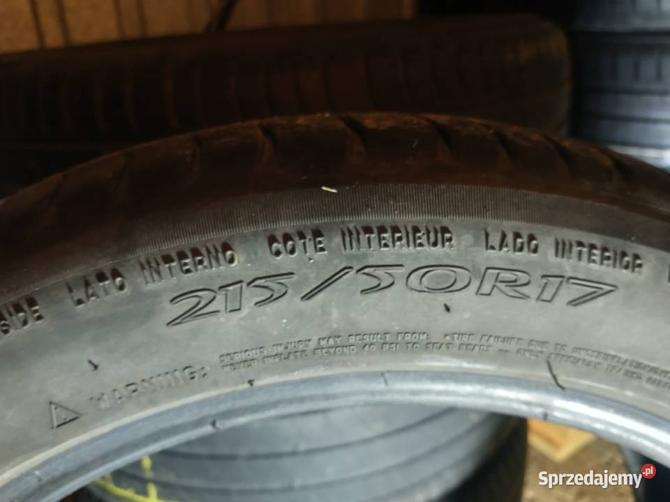 SPRZEDAM OPONY 21550 R17 sprzedam