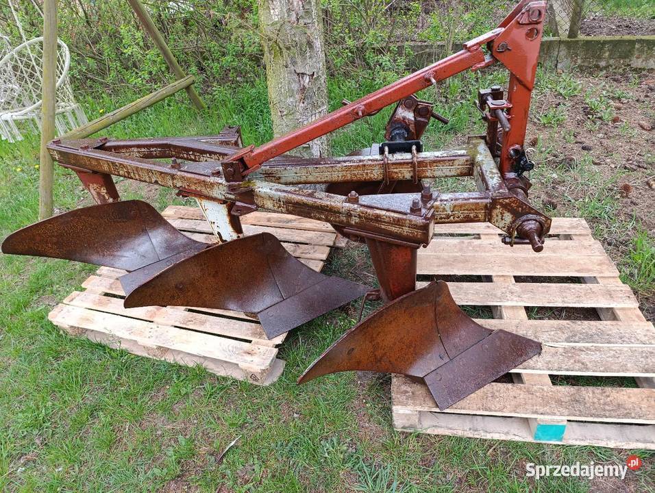 Pług 3 skibowy Unia Grudziądz mazowieckie Nieporęt