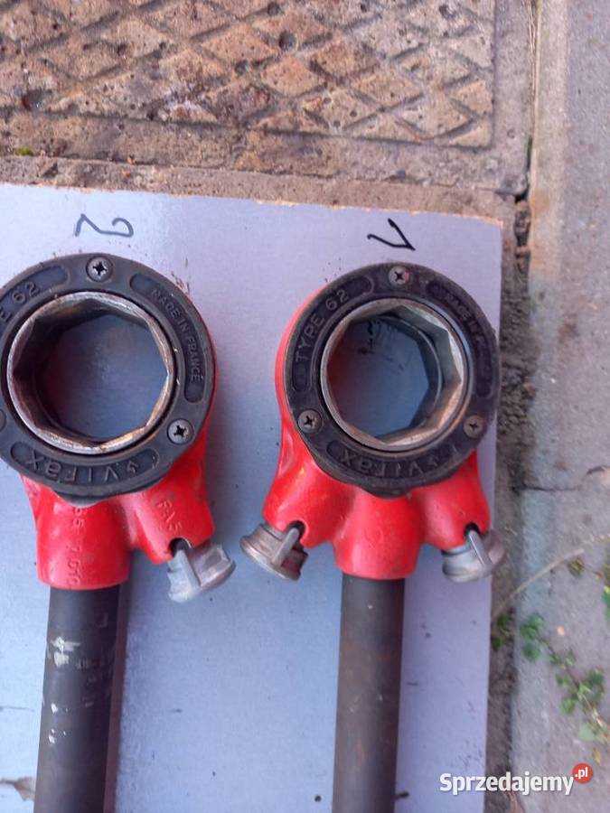 Zestaw gwintownic VIRAX Kolbuszowa sprzedam