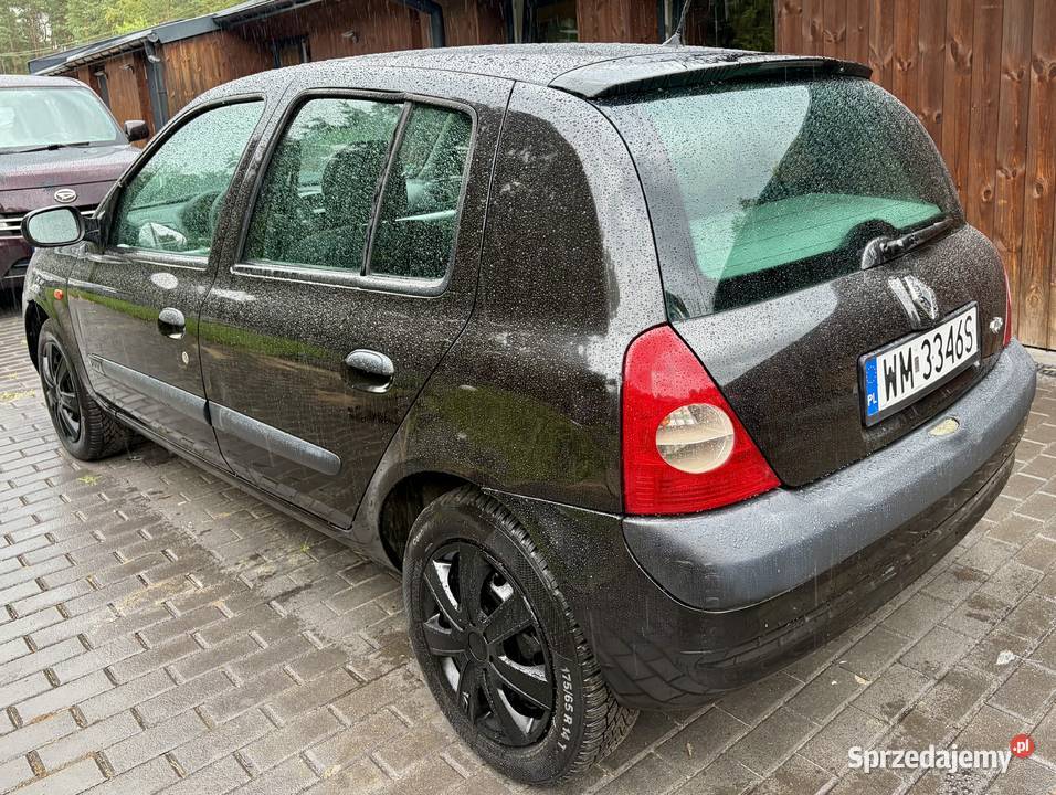 RENAULT Clio 12 Benzyna Salon BEZWYPADKOWE czarny sprzedam