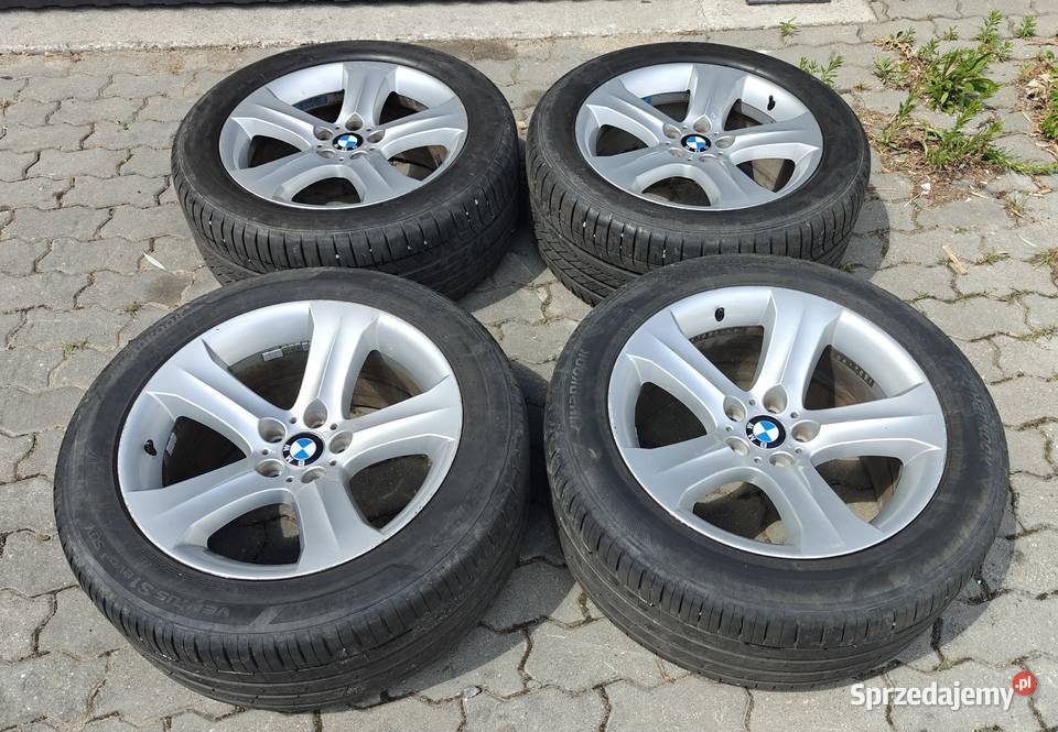 Komplet Alufelg 19 x4 R19 BMW X5 opony mazowieckie Ciechanów