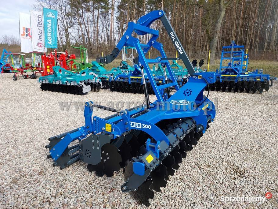 Agregat talerzowy Brona POL GROM 3m INTER TECH Pasłęk
