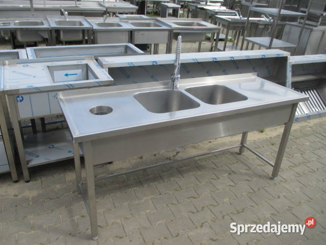 Zlew Gastronomiczny 2 Komorowy Z Otworem Na Gastronomia Ostrów Wielkopolski