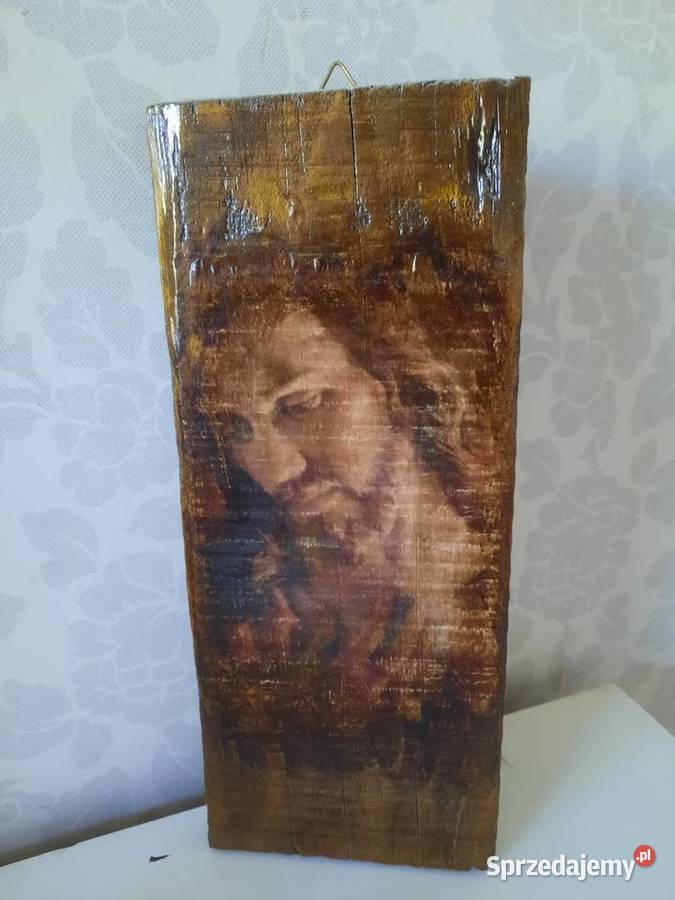 Ikona na starej desce Kraków