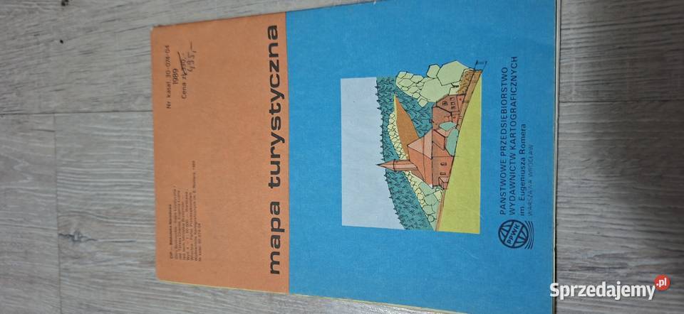 Góry Bystrzyckie Mapa turystyczna 160 000 wielkopolskie