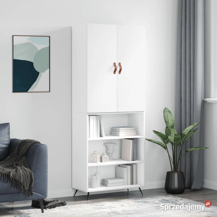Witrynka biała 695x34x180 materiał mazowieckie