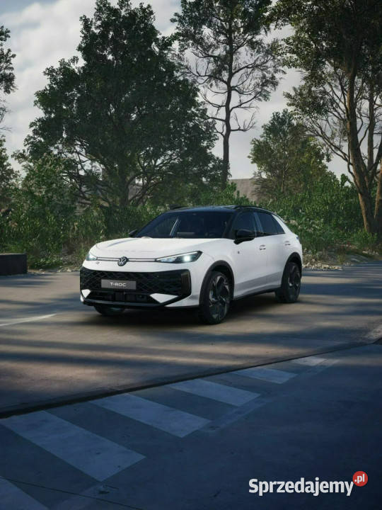 Volkswagen TRoc Wersja RLine 15 eTSI 150 DSG łódzkie Łódź