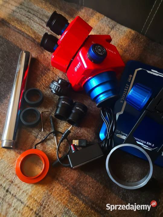 Mikroskop stereoskopowy Triocular MIKROSKOP SM3 Hrubieszów sprzedam