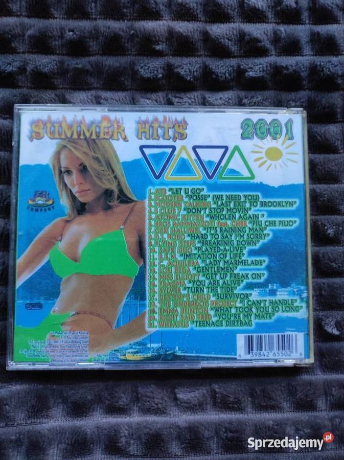 viva summer hits 2001 składanka dance taneczna Kultura i Rozrywka świętokrzyskie Kielce