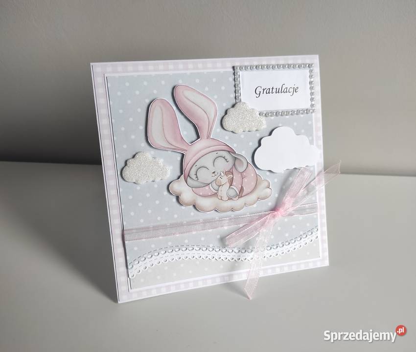 Kartka ręcznie robiona Narodziny urodziny