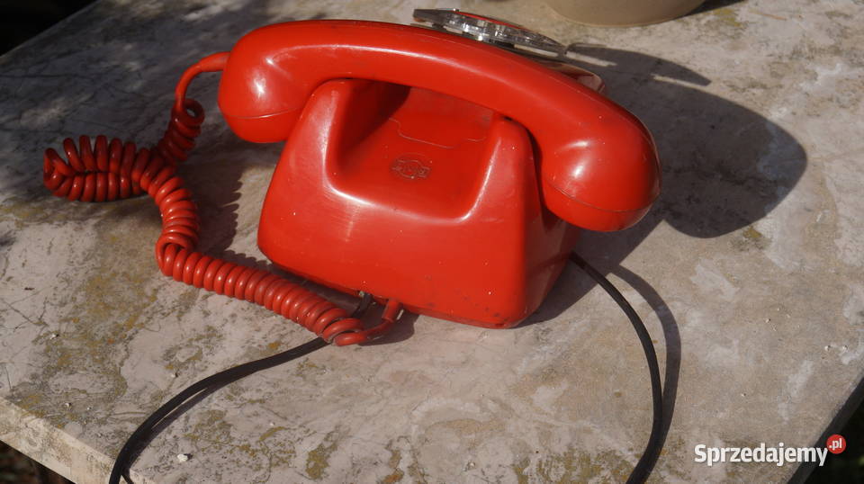 Telefon RWT CB 740 czerwony Mrowino