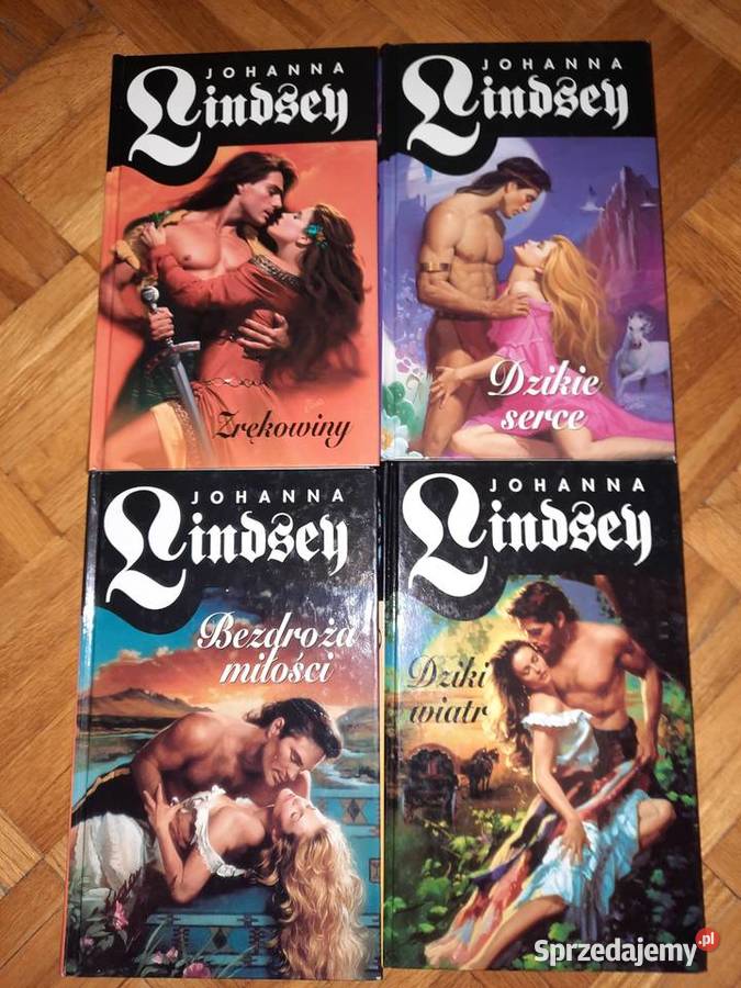 Romanse historyczne Johanny Lindsey sprzedam