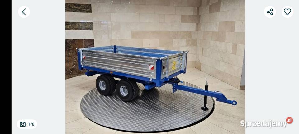 Zawieszenie Tandem z kołami do przyczepki ATV Wola Zgłobieńska