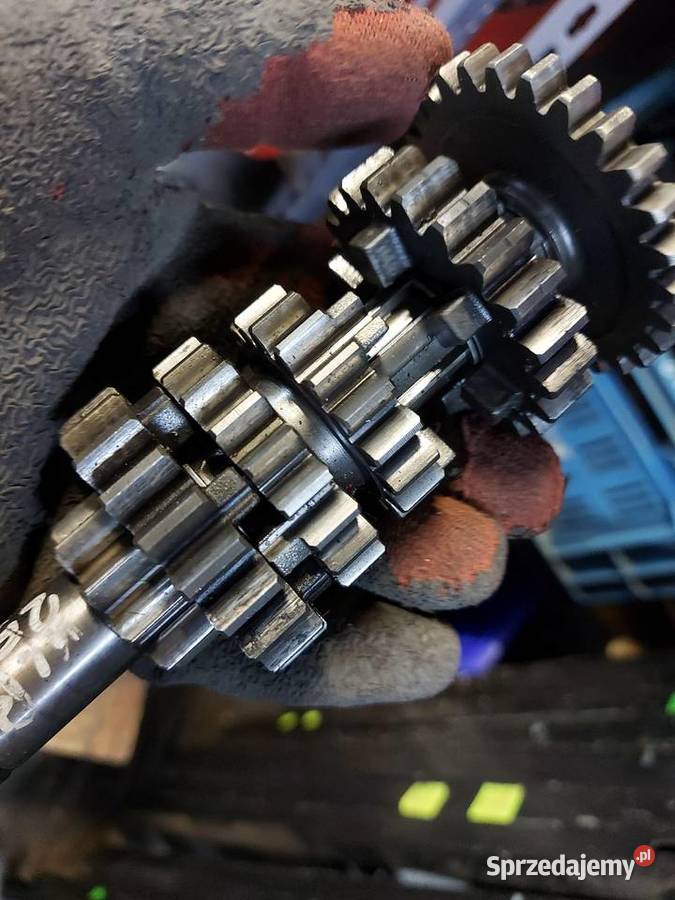 Kawasaki klr 250 skrzynia biegów zębatka