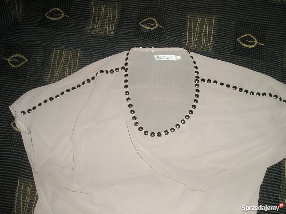 Nowa bluzka mgiełka dłuższy tył 40 38 42 sorbet Słupsk