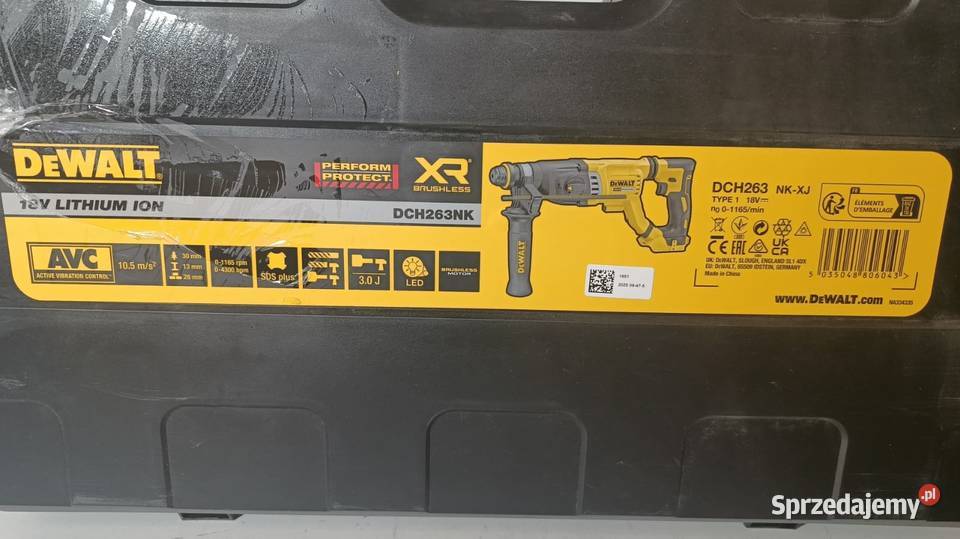 Młotowiertarka DeWALT 18V śląskie Katowice