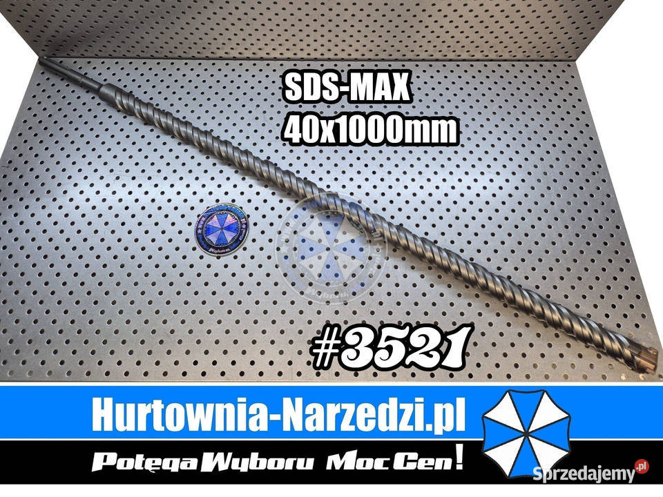 Wiertło krzyżowe SDS 40x1000mm JOBIprofi wiertło