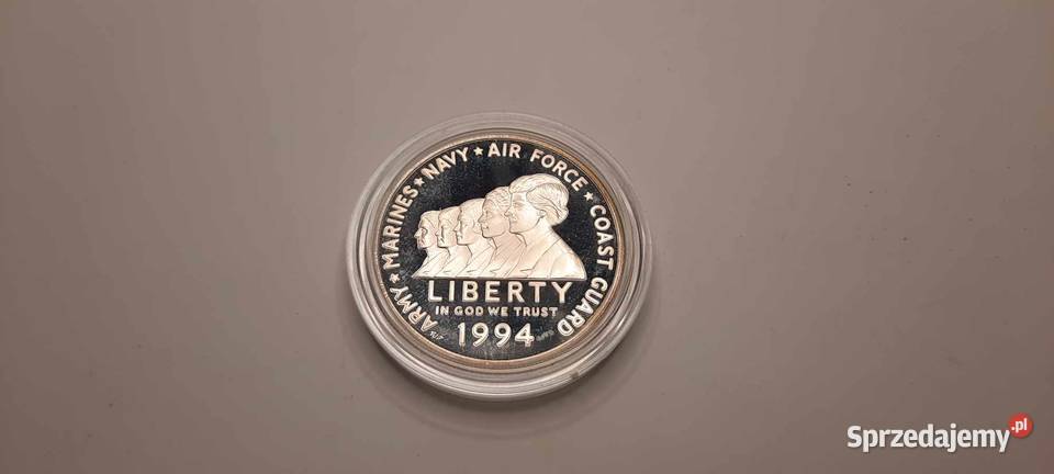 MONETA USA 1 dolar 1994PKobiety w służbie Warszawa