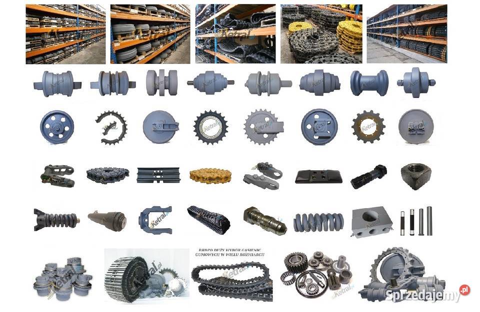 Gąsienica gumowa 450x835x74 JCB 8080 JZ70 JS70 Koziegłowy sprzedam