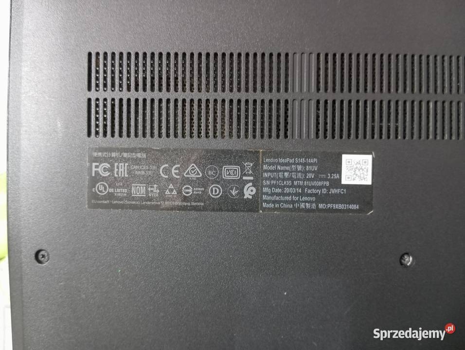 Laptop Lenovo IBM/Lenovo Babimost sprzedam