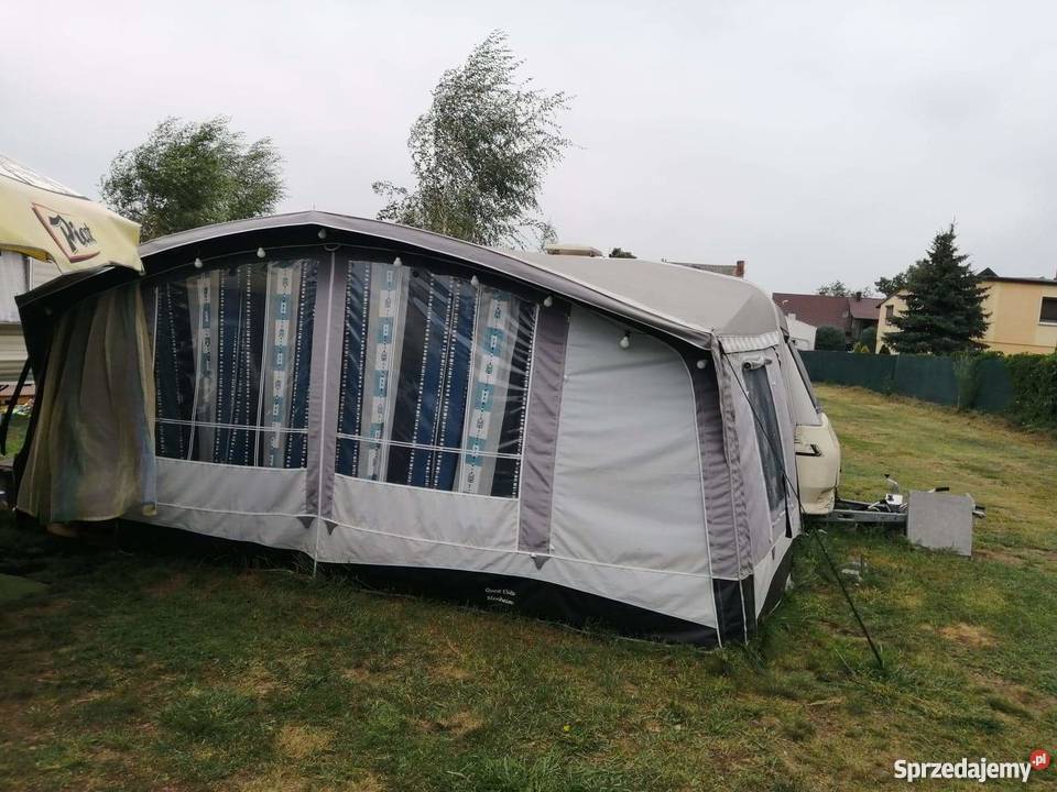 Przyczepa Hobby z przedsionkiem dolnośląskie Wrocław sprzedam