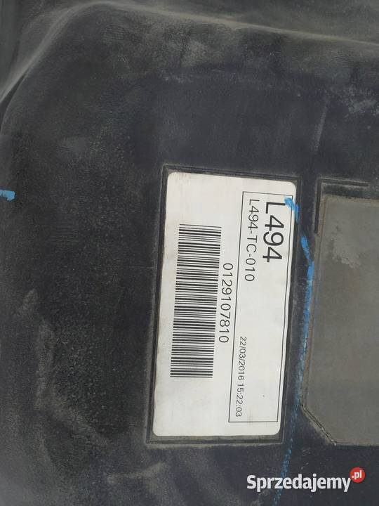 ZBIORNIK PALIWA BAK L494 30 D GPLA9K007ED Range Rok produkcji 2016 sprzedam