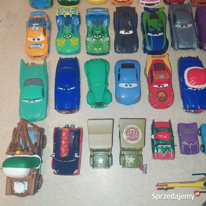 Disney Pixar Cars Auta 53 sztuki pomorskie Gdańsk sprzedam