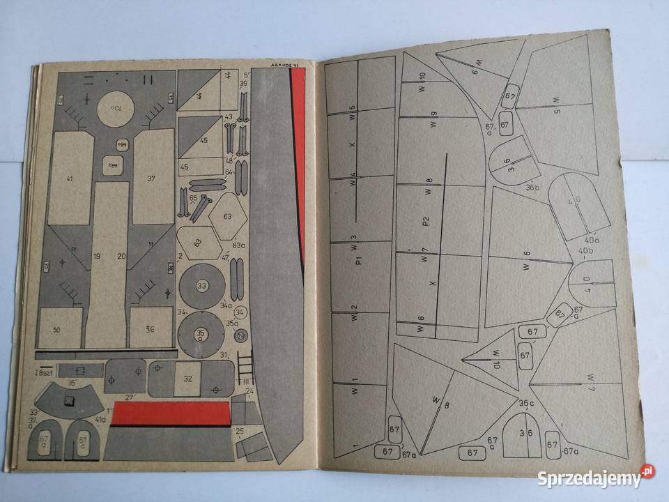 Mały Modelarz 121981 Współczesny Okręt Rakietowy śląskie Dąbrowa Górnicza