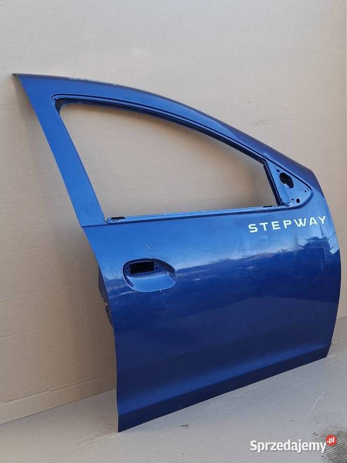 DACIA SANDERO II LOGAN DRZWI PRAWE PRZEDNIE osobowe Bieleń