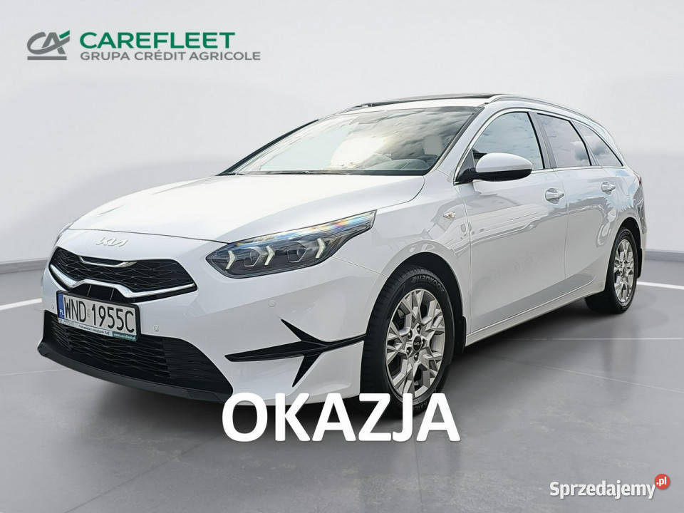 Kia Ceed 10 TGDI M Kombi WND1955C III 2018 biały mazowieckie Janki