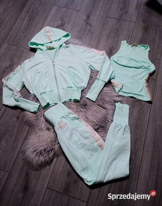 Dres komplet 3 częściowy miętowy Rozmiar 38(M) Odzież sportowa Kłodzko