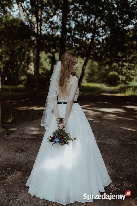 Piękna suknia ślubna Gala Machiko 3638 162 9 Rozmiar 36(S) sprzedam