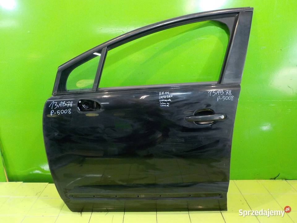 PEUGEOT 5008 I 10r drzwi lewe przod mazowieckie Suków